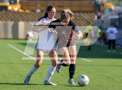 Thumbnail 3 in Coppell vs. Lake Travis (UIL 6A Soccer Division I Final) photogallery.