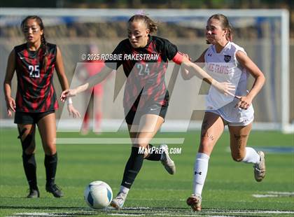 Thumbnail 2 in Coppell vs. Lake Travis (UIL 6A Soccer Division I Final) photogallery.