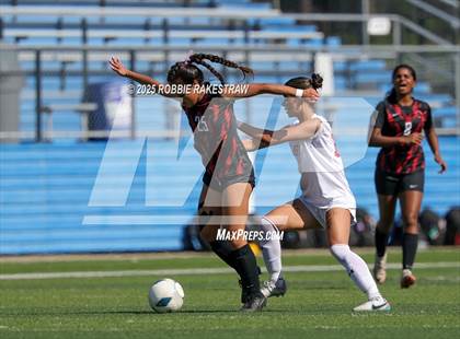 Thumbnail 2 in Coppell vs. Lake Travis (UIL 6A Soccer Division I Final) photogallery.