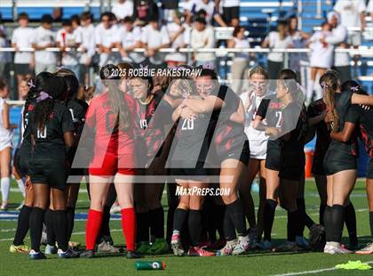 Thumbnail 3 in Coppell vs. Lake Travis (UIL 6A Soccer Division I Final) photogallery.