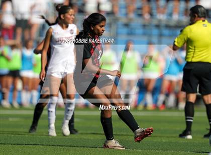 Thumbnail 3 in Coppell vs. Lake Travis (UIL 6A Soccer Division I Final) photogallery.
