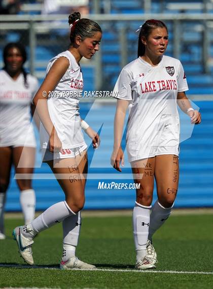 Thumbnail 3 in Coppell vs. Lake Travis (UIL 6A Soccer Division I Final) photogallery.