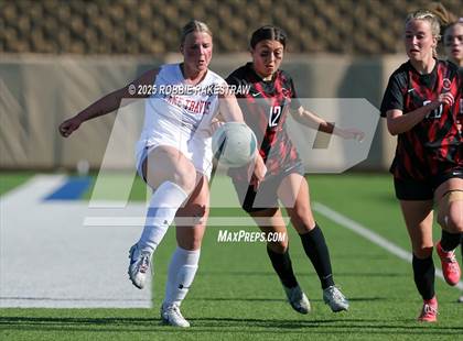 Thumbnail 3 in Coppell vs. Lake Travis (UIL 6A Soccer Division I Final) photogallery.