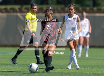 Thumbnail 1 in Coppell vs. Lake Travis (UIL 6A Soccer Division I Final) photogallery.