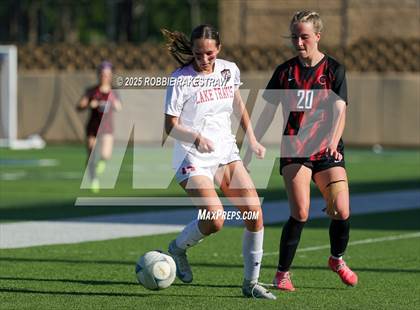 Thumbnail 3 in Coppell vs. Lake Travis (UIL 6A Soccer Division I Final) photogallery.