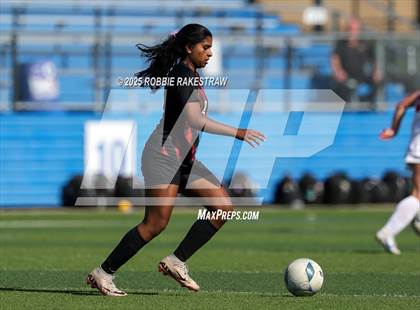 Thumbnail 3 in Coppell vs. Lake Travis (UIL 6A Soccer Division I Final) photogallery.