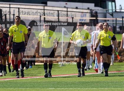 Thumbnail 1 in Coppell vs. Lake Travis (UIL 6A Soccer Division I Final) photogallery.