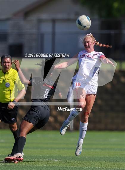 Thumbnail 3 in Coppell vs. Lake Travis (UIL 6A Soccer Division I Final) photogallery.