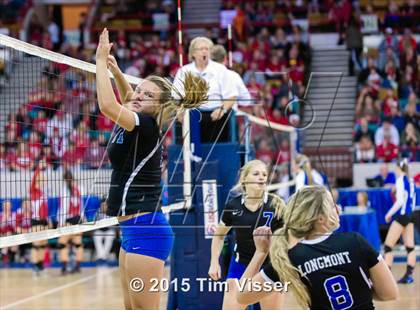 Thumbnail 3 in Ponderosa vs. Longmont (CHSAA 4A Playoff) photogallery.