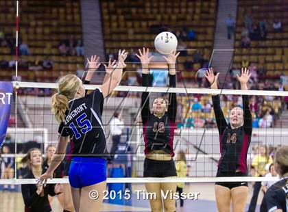 Thumbnail 2 in Ponderosa vs. Longmont (CHSAA 4A Playoff) photogallery.