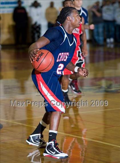 Thumbnail 3 in Modesto Christian vs. Skyline  (Modesto Christian Holiday Hoops) photogallery.