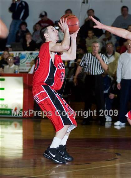 Thumbnail 3 in Modesto Christian vs. Skyline  (Modesto Christian Holiday Hoops) photogallery.