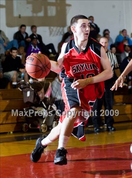 Thumbnail 2 in Modesto Christian vs. Skyline  (Modesto Christian Holiday Hoops) photogallery.