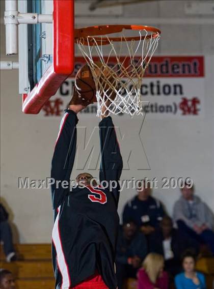 Thumbnail 1 in Modesto Christian vs. Skyline  (Modesto Christian Holiday Hoops) photogallery.