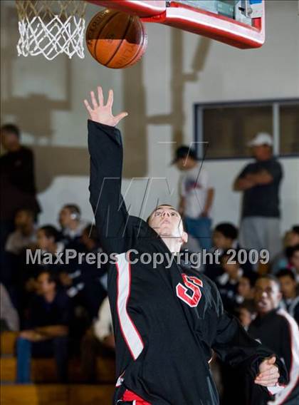 Thumbnail 1 in Modesto Christian vs. Skyline  (Modesto Christian Holiday Hoops) photogallery.
