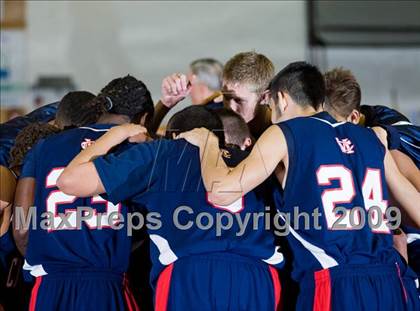 Thumbnail 2 in Modesto Christian vs. Skyline  (Modesto Christian Holiday Hoops) photogallery.