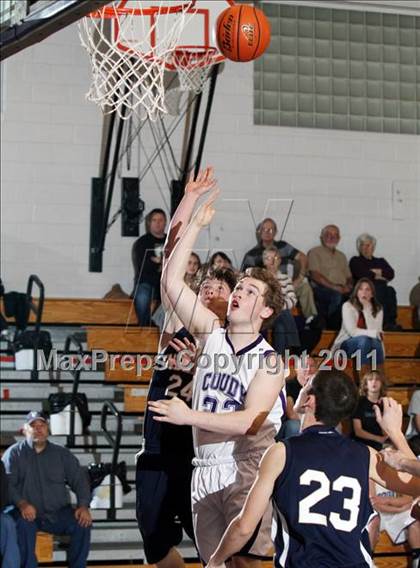Thumbnail 2 in Cowanesque Valley vs. Coudersport  (Coudersport Holiday Tournament) photogallery.