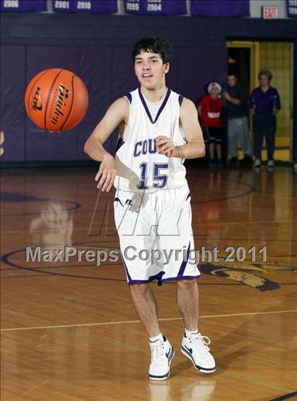 Thumbnail 2 in Cowanesque Valley vs. Coudersport  (Coudersport Holiday Tournament) photogallery.