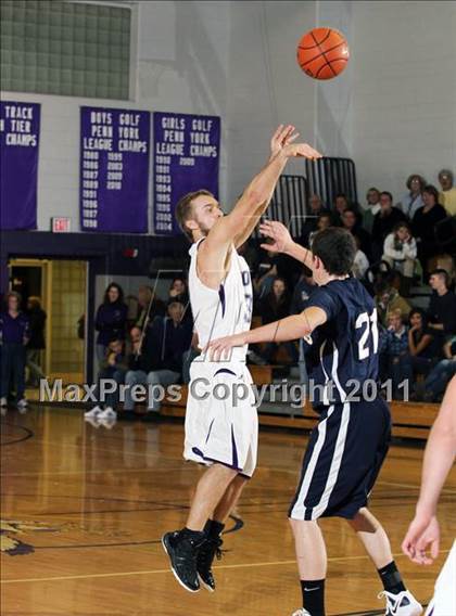 Thumbnail 3 in Cowanesque Valley vs. Coudersport  (Coudersport Holiday Tournament) photogallery.