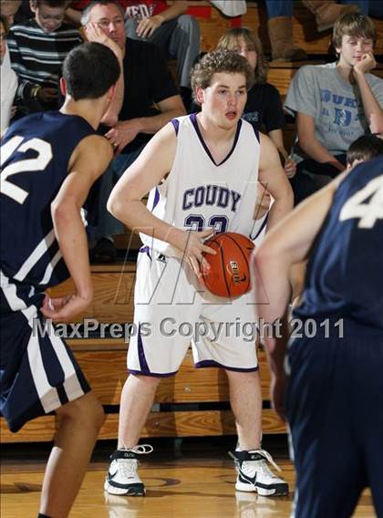 Thumbnail 3 in Cowanesque Valley vs. Coudersport  (Coudersport Holiday Tournament) photogallery.
