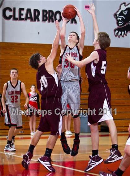 Thumbnail 2 in Clear Creek Freshmen @ Clear Brook Freshmen photogallery.