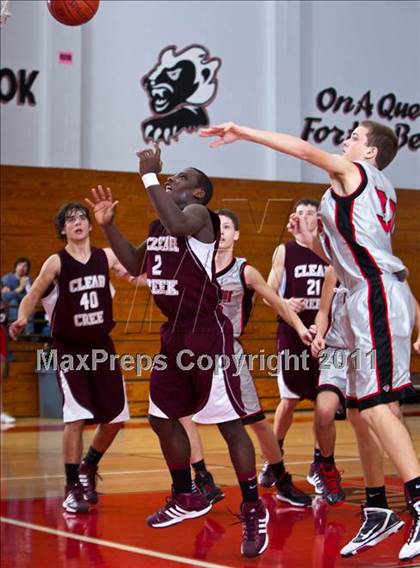 Thumbnail 2 in Clear Creek Freshmen @ Clear Brook Freshmen photogallery.