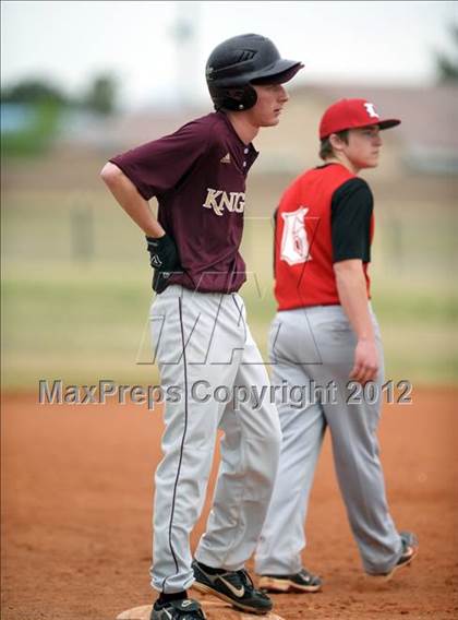 Thumbnail 2 in Lincoln County vs. Bishop's (Spring Slam Tournament) photogallery.