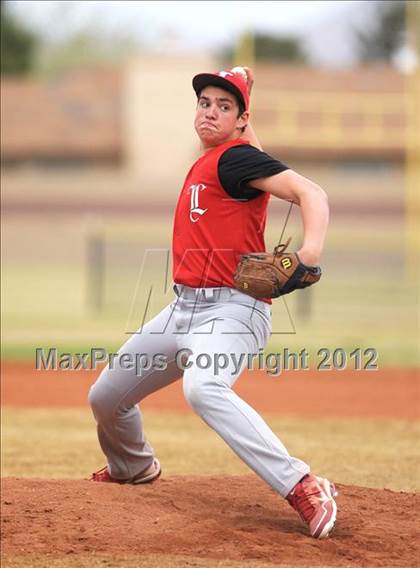 Thumbnail 2 in Lincoln County vs. Bishop's (Spring Slam Tournament) photogallery.
