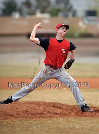 Thumbnail 2 in Lincoln County vs. Bishop's (Spring Slam Tournament) photogallery.