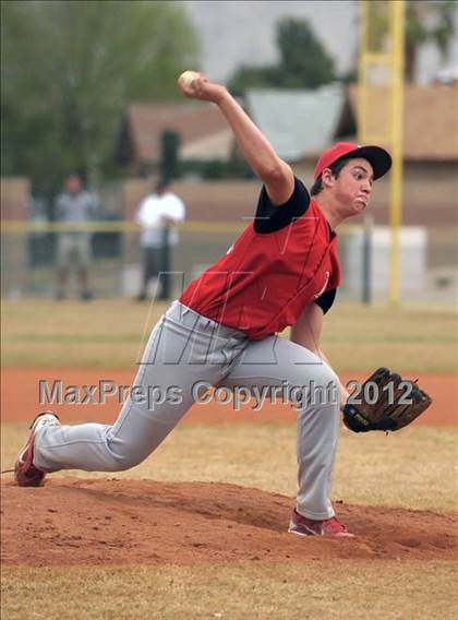Thumbnail 3 in Lincoln County vs. Bishop's (Spring Slam Tournament) photogallery.