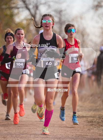 Thumbnail 2 in CHSAA 4A Cross Country Final photogallery.