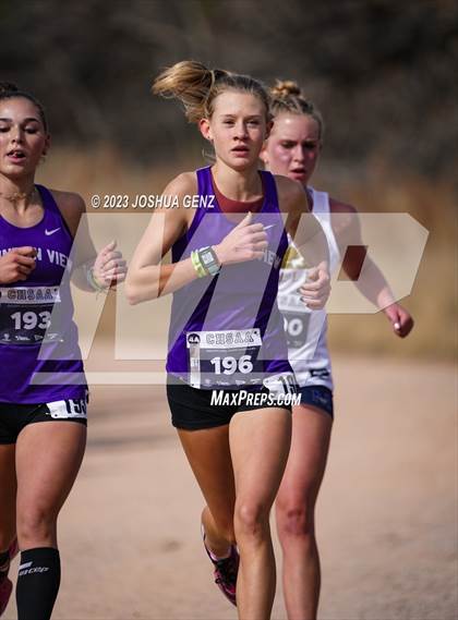 Thumbnail 1 in CHSAA 4A Cross Country Final photogallery.