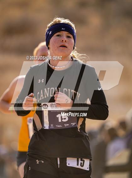 Thumbnail 1 in CHSAA 4A Cross Country Final photogallery.