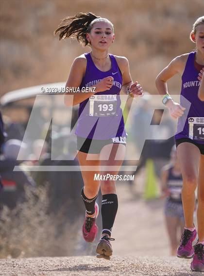 Thumbnail 1 in CHSAA 4A Cross Country Final photogallery.