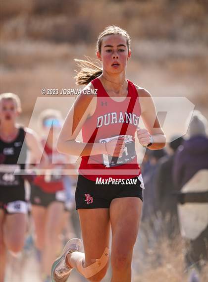 Thumbnail 1 in CHSAA 4A Cross Country Final photogallery.