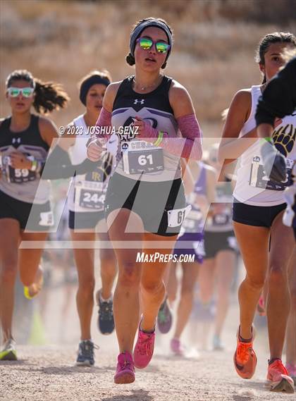 Thumbnail 1 in CHSAA 4A Cross Country Final photogallery.