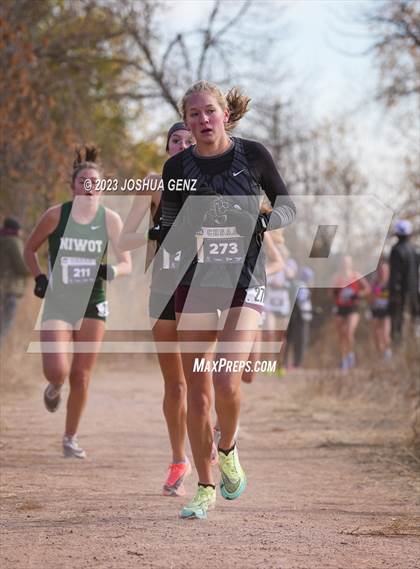 Thumbnail 2 in CHSAA 4A Cross Country Final photogallery.