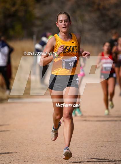 Thumbnail 1 in CHSAA 4A Cross Country Final photogallery.