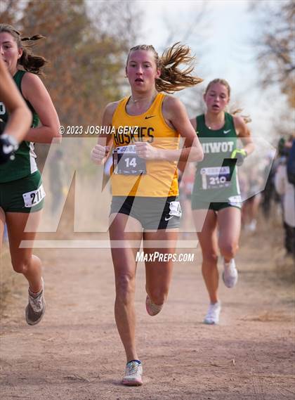 Thumbnail 3 in CHSAA 4A Cross Country Final photogallery.