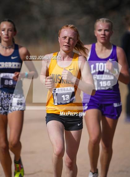 Thumbnail 3 in CHSAA 4A Cross Country Final photogallery.