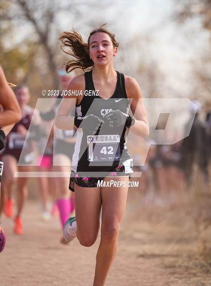 Thumbnail 1 in CHSAA 4A Cross Country Final photogallery.