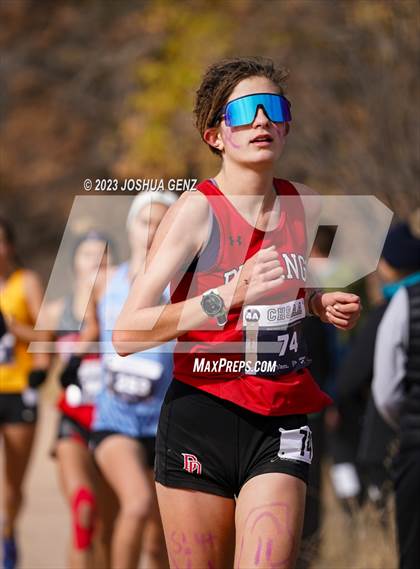 Thumbnail 1 in CHSAA 4A Cross Country Final photogallery.