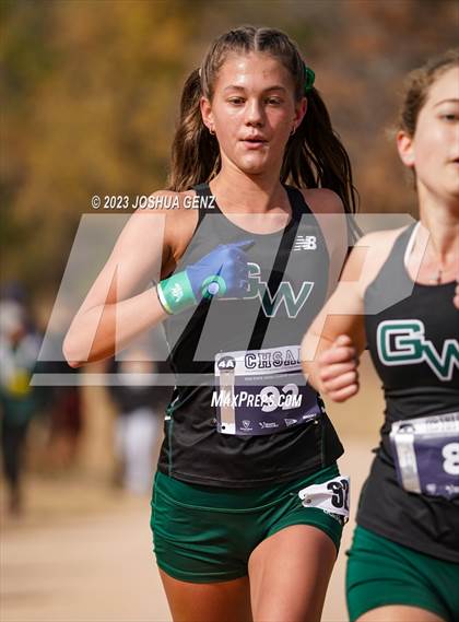 Thumbnail 1 in CHSAA 4A Cross Country Final photogallery.