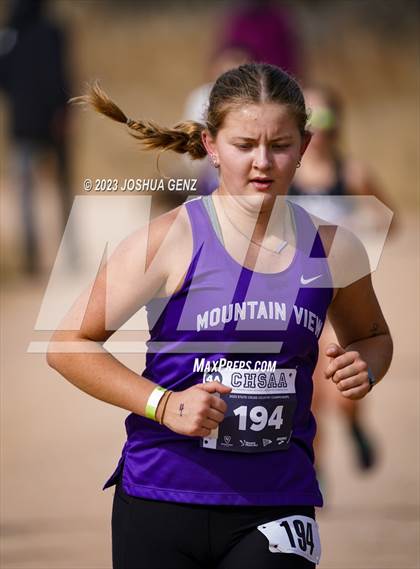 Thumbnail 3 in CHSAA 4A Cross Country Final photogallery.