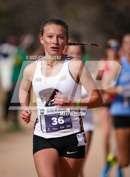 Thumbnail 3 in CHSAA 4A Cross Country Final photogallery.
