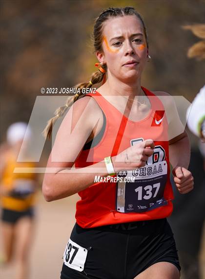 Thumbnail 1 in CHSAA 4A Cross Country Final photogallery.