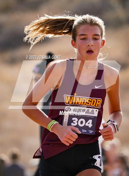 Thumbnail 1 in CHSAA 4A Cross Country Final photogallery.
