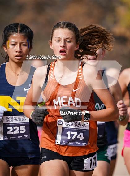 Thumbnail 2 in CHSAA 4A Cross Country Final photogallery.