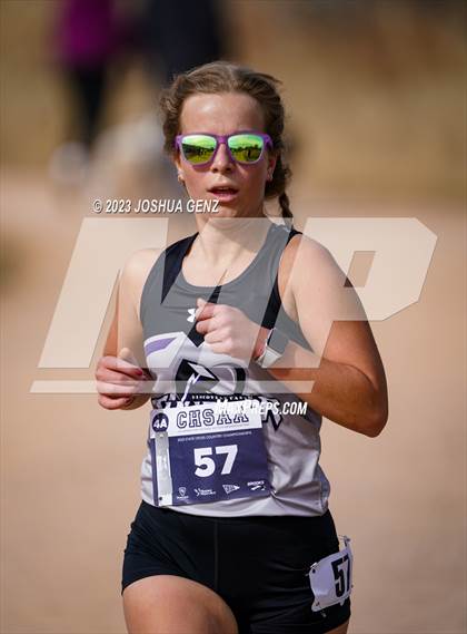 Thumbnail 1 in CHSAA 4A Cross Country Final photogallery.