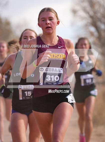 Thumbnail 3 in CHSAA 4A Cross Country Final photogallery.